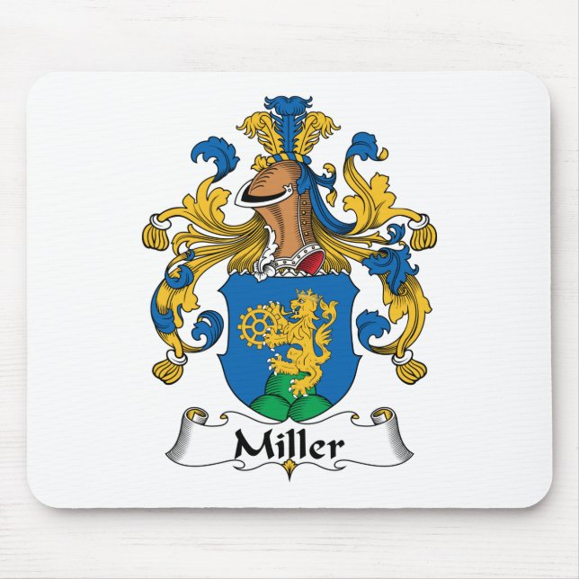 Tapis De Souris Crête de famille de Miller (Devant)