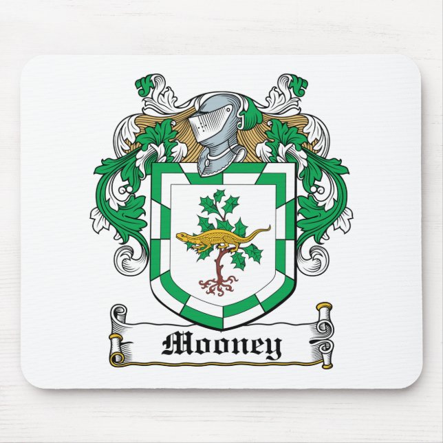 Tapis De Souris Crête de famille de Mooney (Devant)