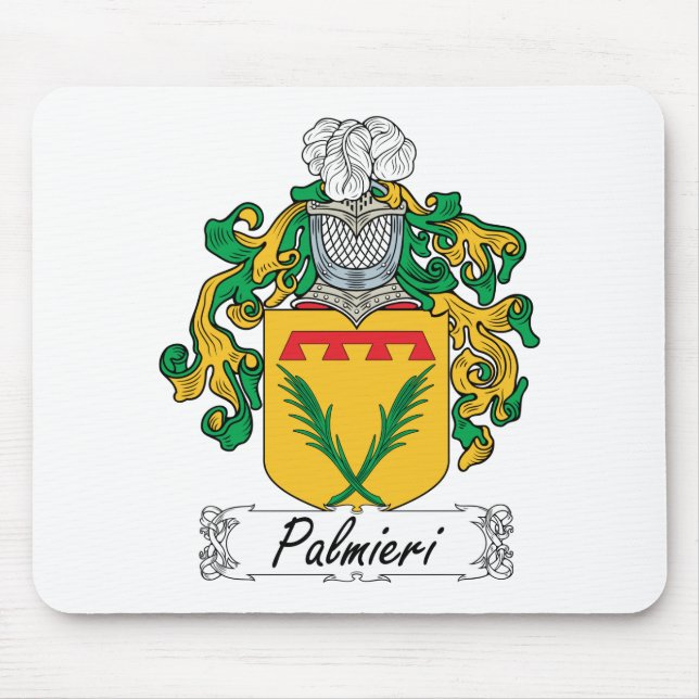 Tapis De Souris Crête de famille de Palmieri (Devant)