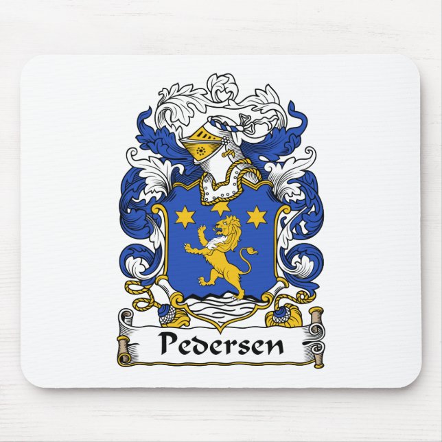 Tapis De Souris Crête de famille de Pedersen (Devant)