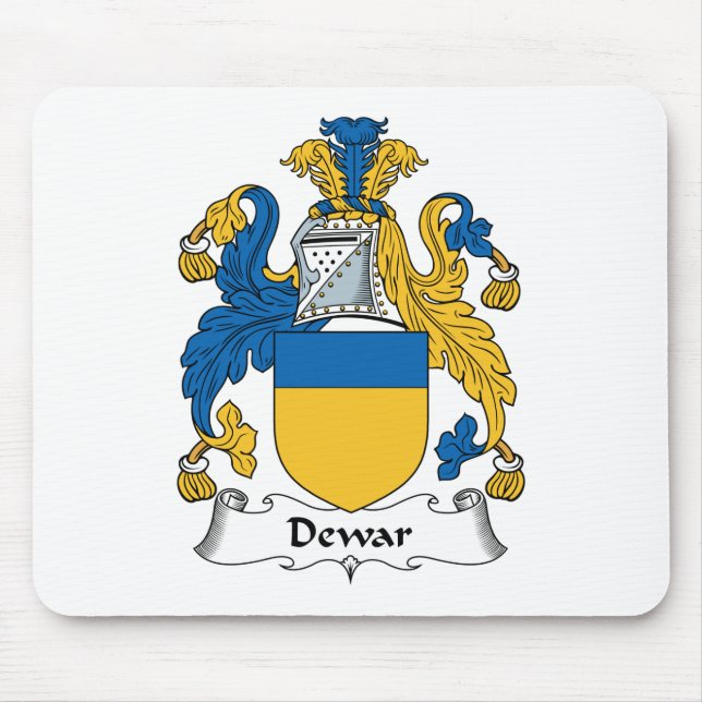 Tapis De Souris Crête de famille de vase Dewar (Devant)