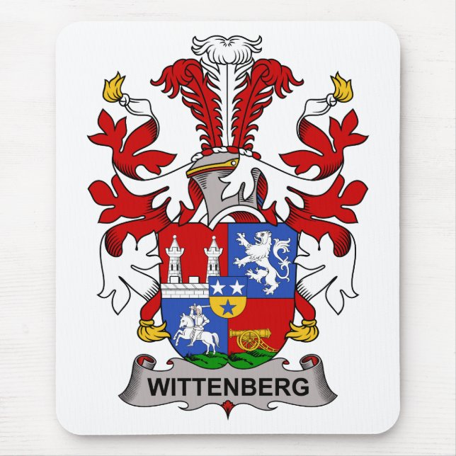 Tapis De Souris Crête de famille de Wittenberg (Devant)