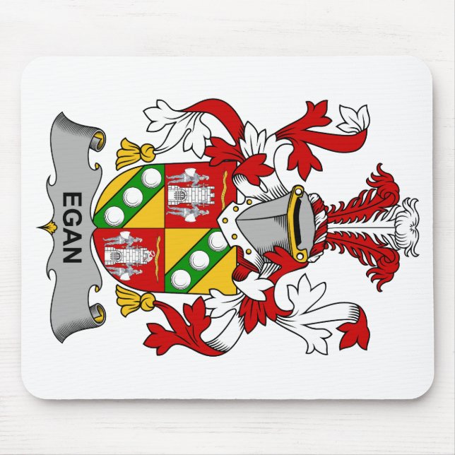 Tapis De Souris Crête de famille d'Egan (Devant)