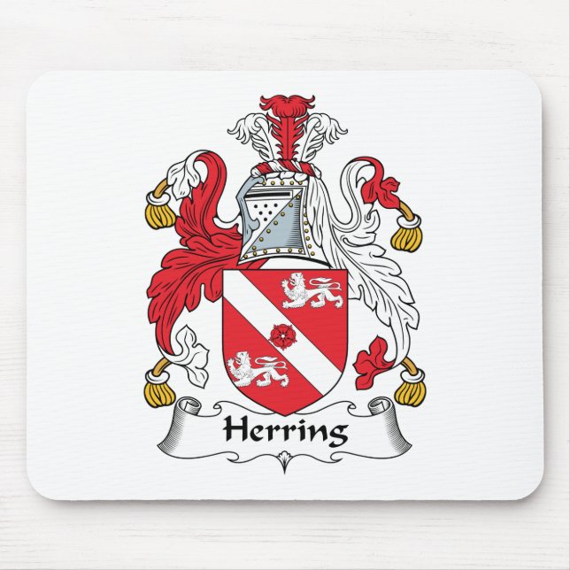 Tapis De Souris Crête de famille d'harengs (Devant)