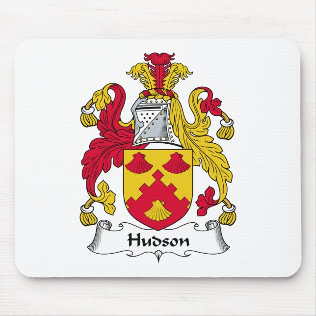 Tapis De Souris Crête de famille du Hudson (Devant)