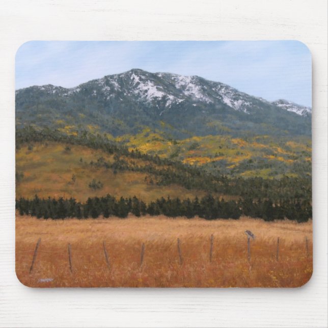 Tapis De Souris "Crêtes de San Francisco, mousepad d'AZ" (Devant)