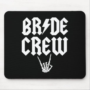 Tapis De Souris Crew Rock N Roll Gothique Halloween Par Bacheloret
