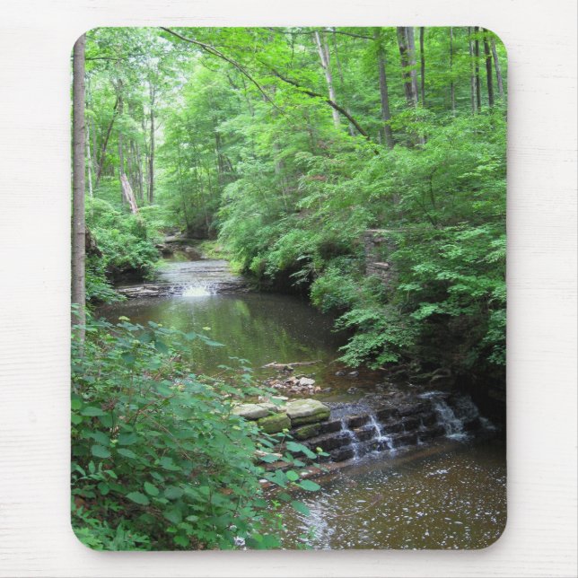 Tapis De Souris Crique Clifty Mousepad d'automnes (Devant)