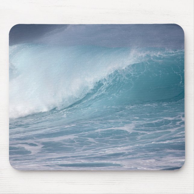 Tapis De Souris Crise de la vague bleue, Maui, Hawaï, USA 2 (Devant)