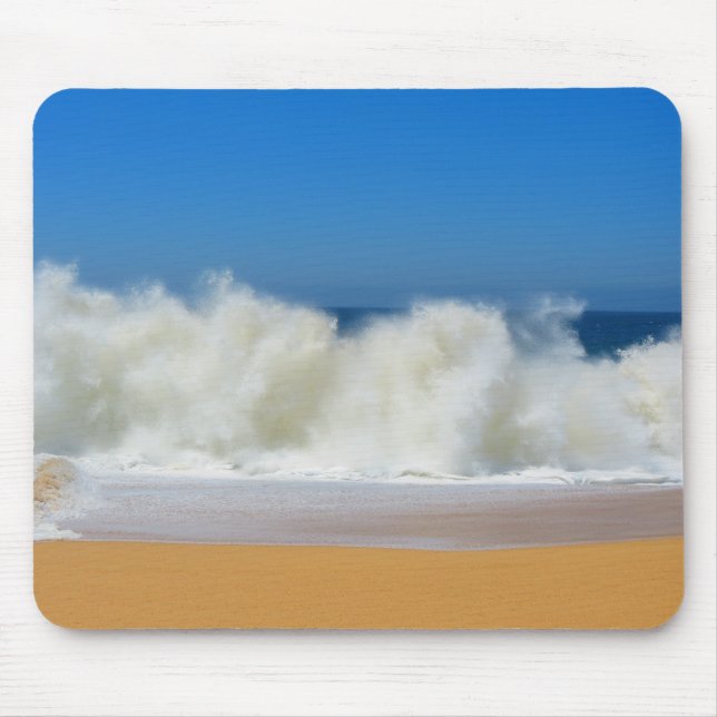 Tapis De Souris Crise des vagues océaniques Mousepad (Devant)