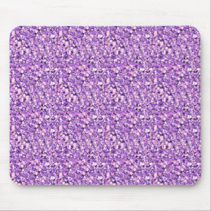 Tapis De Souris cristal druzy - orchidée légère