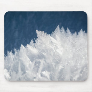 Tapis De Souris Cristaux de glace d'hiver