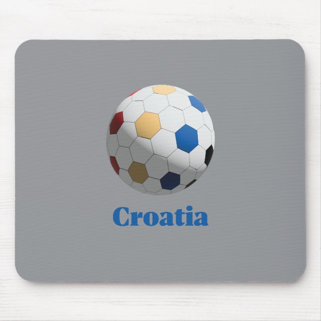 Tapis De Souris Croatia Soccer (Devant)