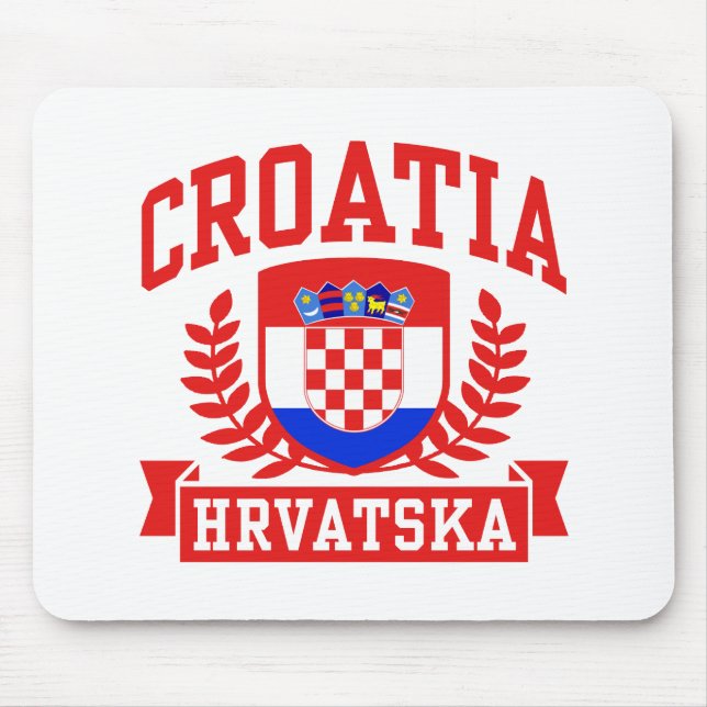 Tapis De Souris Croatie Hrvatska (Devant)