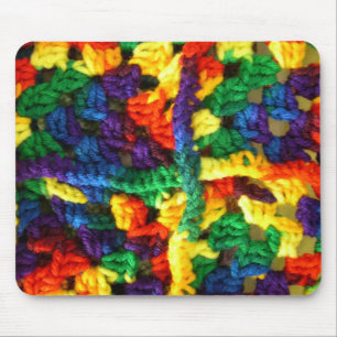 Tapis De Souris Crochet coloré
