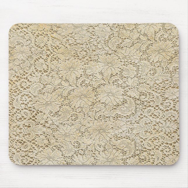 Tapis De Souris crochet Lace Floral Pattern + your ideas (Devant)