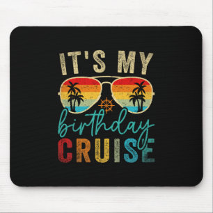 Tapis De Souris Croisière d'anniversaire en famille C'est mon anni