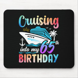 Tapis De Souris Croisière Dans Mon 65e Anniversaire 65 Ans Anniver