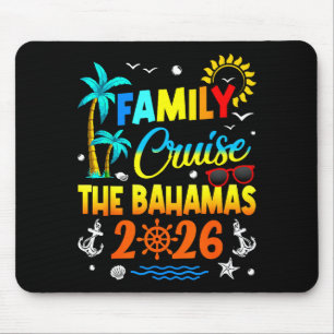 Tapis De Souris Croisière de famille aux Bahamas 2026 Été Vacances