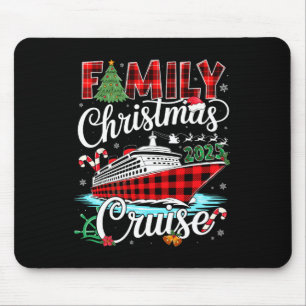 Tapis De Souris Croisière de Noël en famille 2025 Croisière famili
