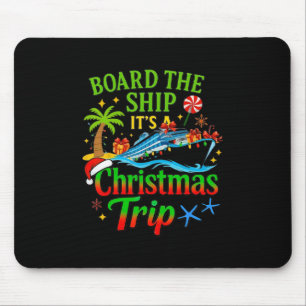 Tapis De Souris Croisière de Noël pour familles, amis et groupes c