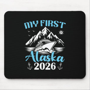 Tapis De Souris Croisière en Alaska 2026 En croisière ensemble Cor