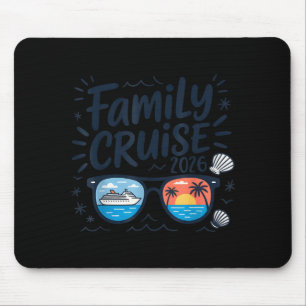 Tapis De Souris Croisière en famille 2026 vacances d'été en famill