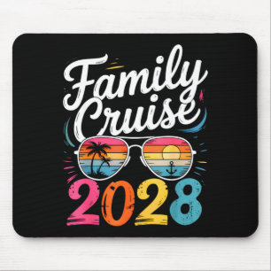 Tapis De Souris Croisière en famille 2028 vacances d'été en famill