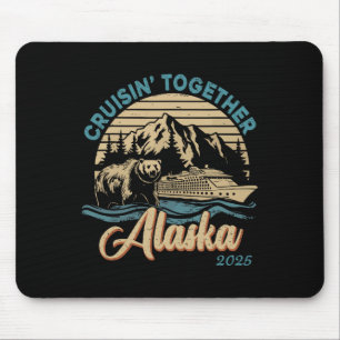 Tapis De Souris Croisière Ensemble Alaska 2025 Famille Amie Alaska