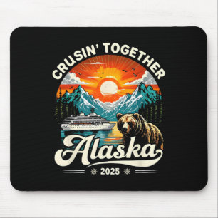 Tapis De Souris Croisière Ensemble Alaska 2025 Voyage en famille d