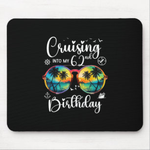 Tapis De Souris Croisière pour mon voyage de 62e anniversaire de n