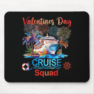 Tapis De Souris Croisière Saint-Valentin Équipe 2026 Vacances pour
