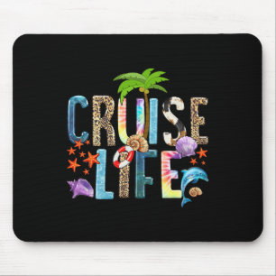 Tapis De Souris Croisière Vie 2025 Amis Famille Vacances 
