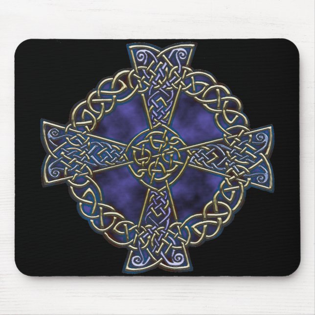 Tapis De Souris Croix celtique Mousepad (Devant)