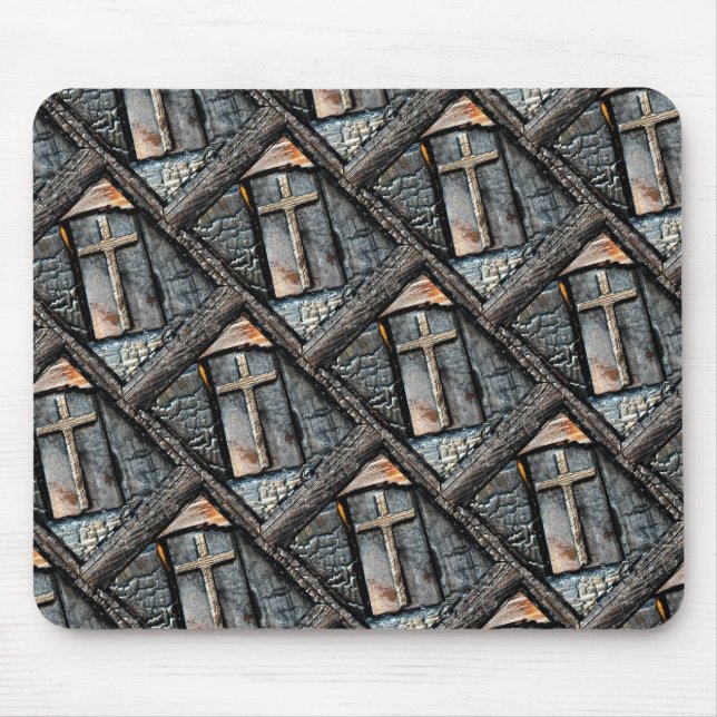 Tapis De Souris Croix de protection (Devant)