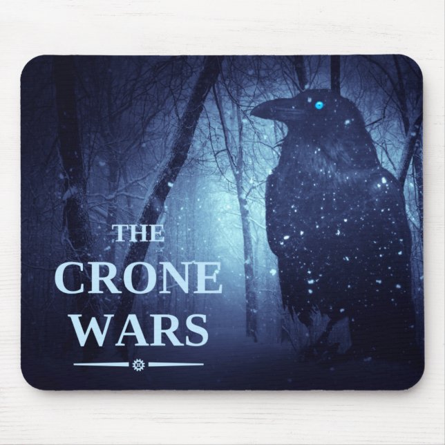 Tapis De Souris Crone Wars mousepad - corbeau assis (Devant)