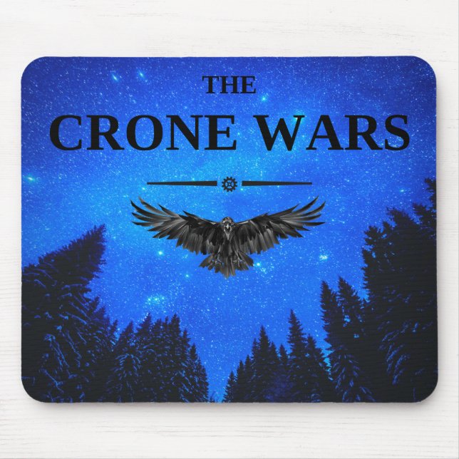 Tapis De Souris Crone Wars mousepad - corneille en vol (Devant)
