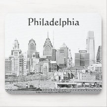 Croquis Mousepad de Philadelphie