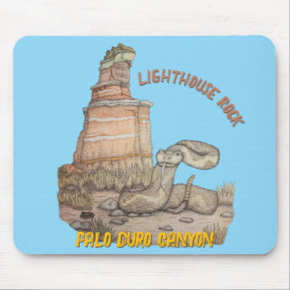 Tapis De Souris Crotale de Lighthouse Rock