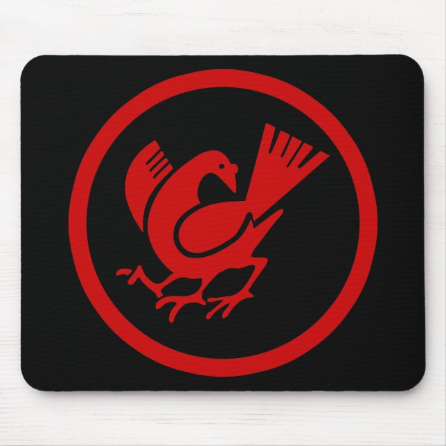 Tapis De Souris Crow à trois pattes (Devant)