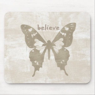 Tapis De Souris Croyez le papillon