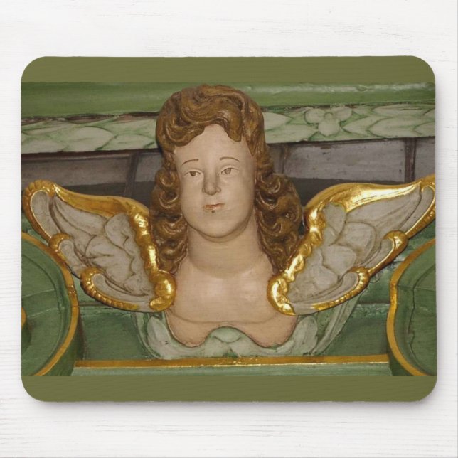 Tapis De Souris Cru de Mousepad d'ange (Devant)