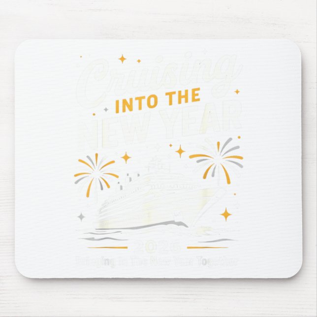 Tapis De Souris Cruising Into 2026 New Years Eve Matching Family C (Devant)