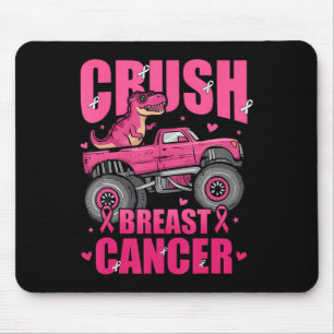 Tapis De Souris Crush Cancer du sein Sensibilisation Monster Camio