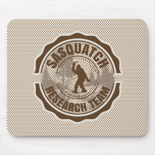 Tapis De Souris Cryptid Sasquatch Research Team (Devant)