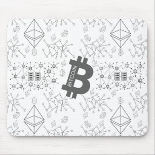 Tapis De Souris Cryptomonnaie numérique Bitcoin
