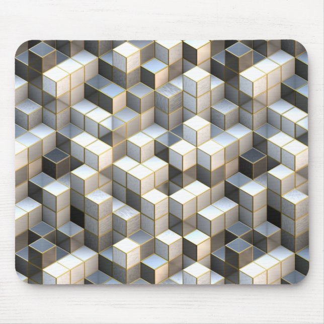 Tapis De Souris Cube Art 2 Mousepad (Devant)