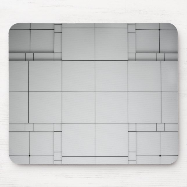 Tapis De Souris Cubes Abstraits (Devant)