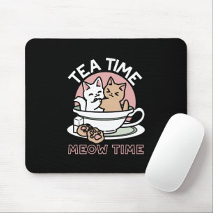 Tapis De Souris Cuddin en coupe - Tea Time adorable