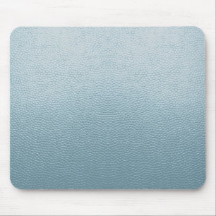 Tapis De Souris Cuir bleu pastel